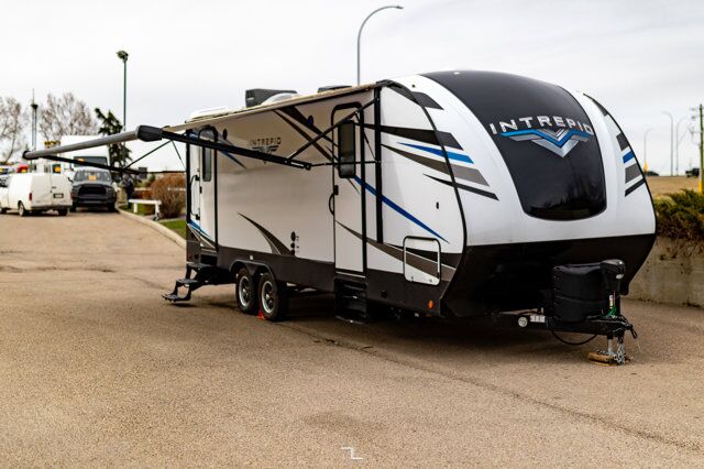 2021 Riverside Intrepid 257 RKS Trailer Slide Fireplace Red Deer AB