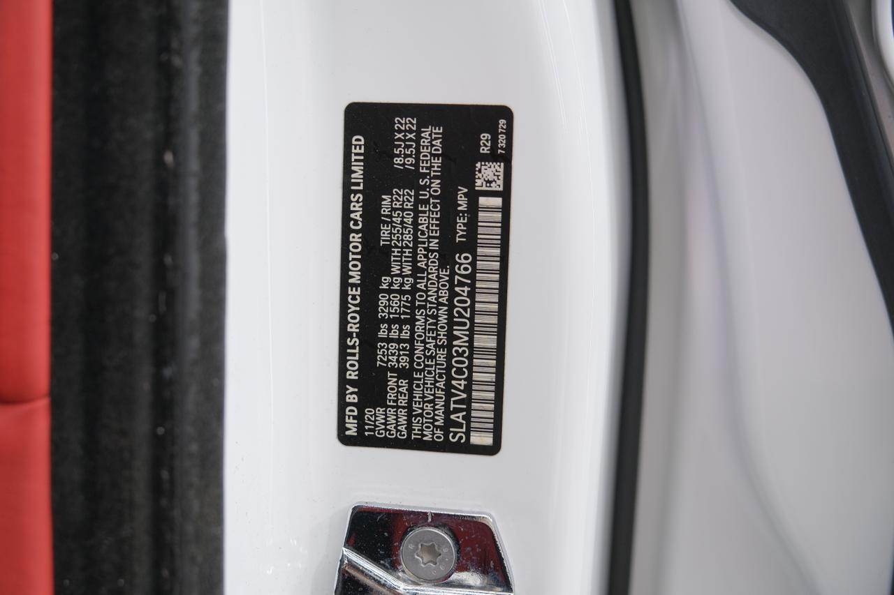 2021 Rolls-Royce Cullinan Base Miami FL