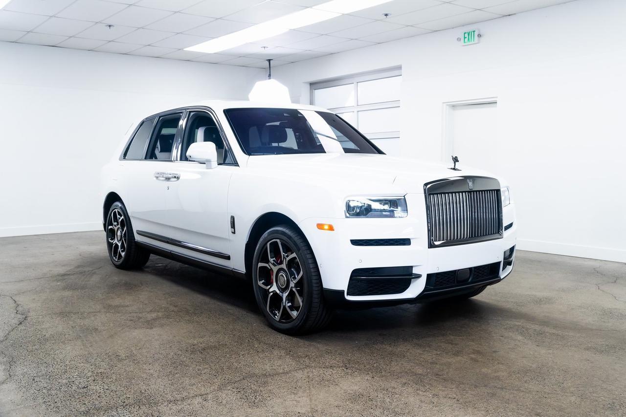 2021 Rolls-Royce Cullinan Black Badge Vented Seats Starlight Headliner Bespoke Audio Portland OR