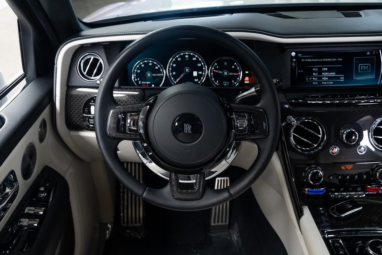 2021 Rolls-Royce Cullinan Black Badge Vented Seats Starlight Headliner Bespoke Audio Portland OR