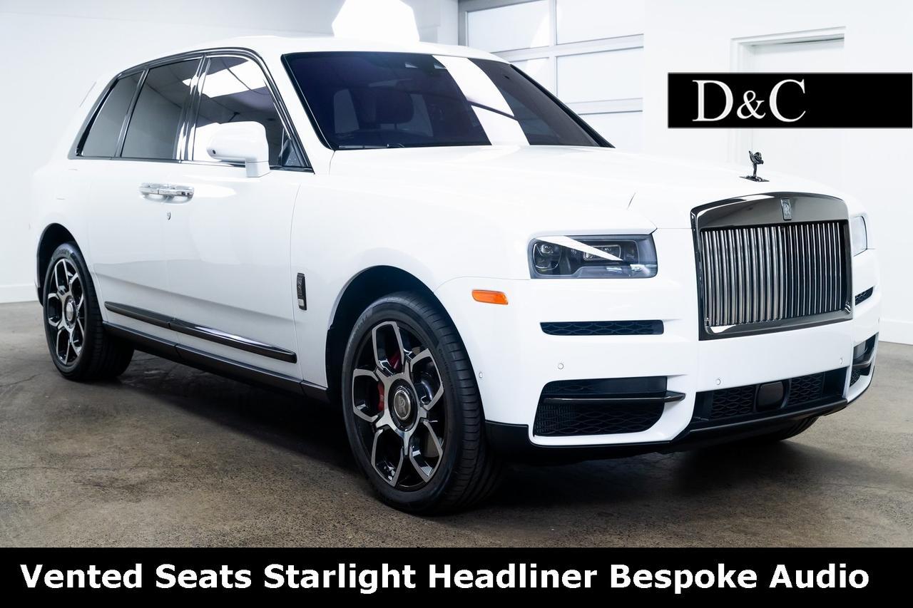 2021 Rolls-Royce Cullinan Vented Seats Starlight Headliner Bespoke Audio Portland OR