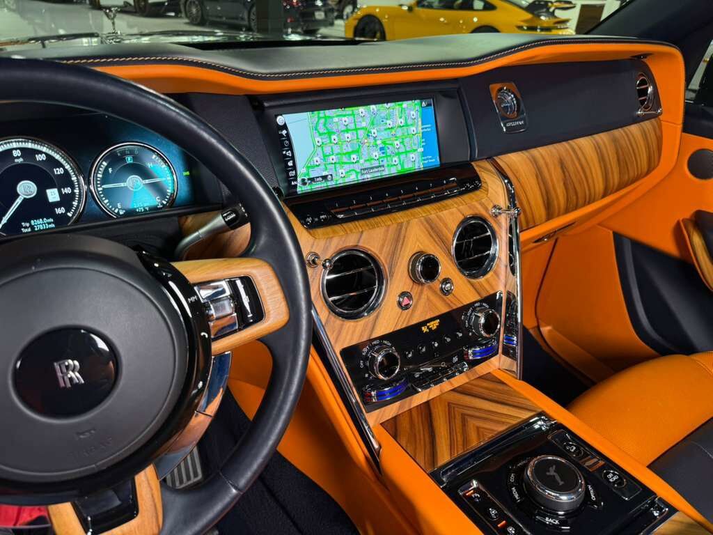 2021 Rolls-Royce Cullinan bookmatched wood trim, shooting star headliner, rear infotainment system AND MUCH MORE!! Fort Lauderdale FL