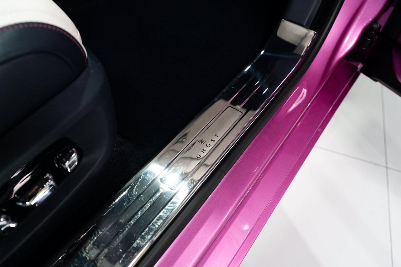2021 Rolls-Royce Ghost ONE-OF-ONE! Ghost Package, Friskee Pink paint, bespoke interior, Bespoke Audio system AND MUCH MORE! Fort Lauderdale FL