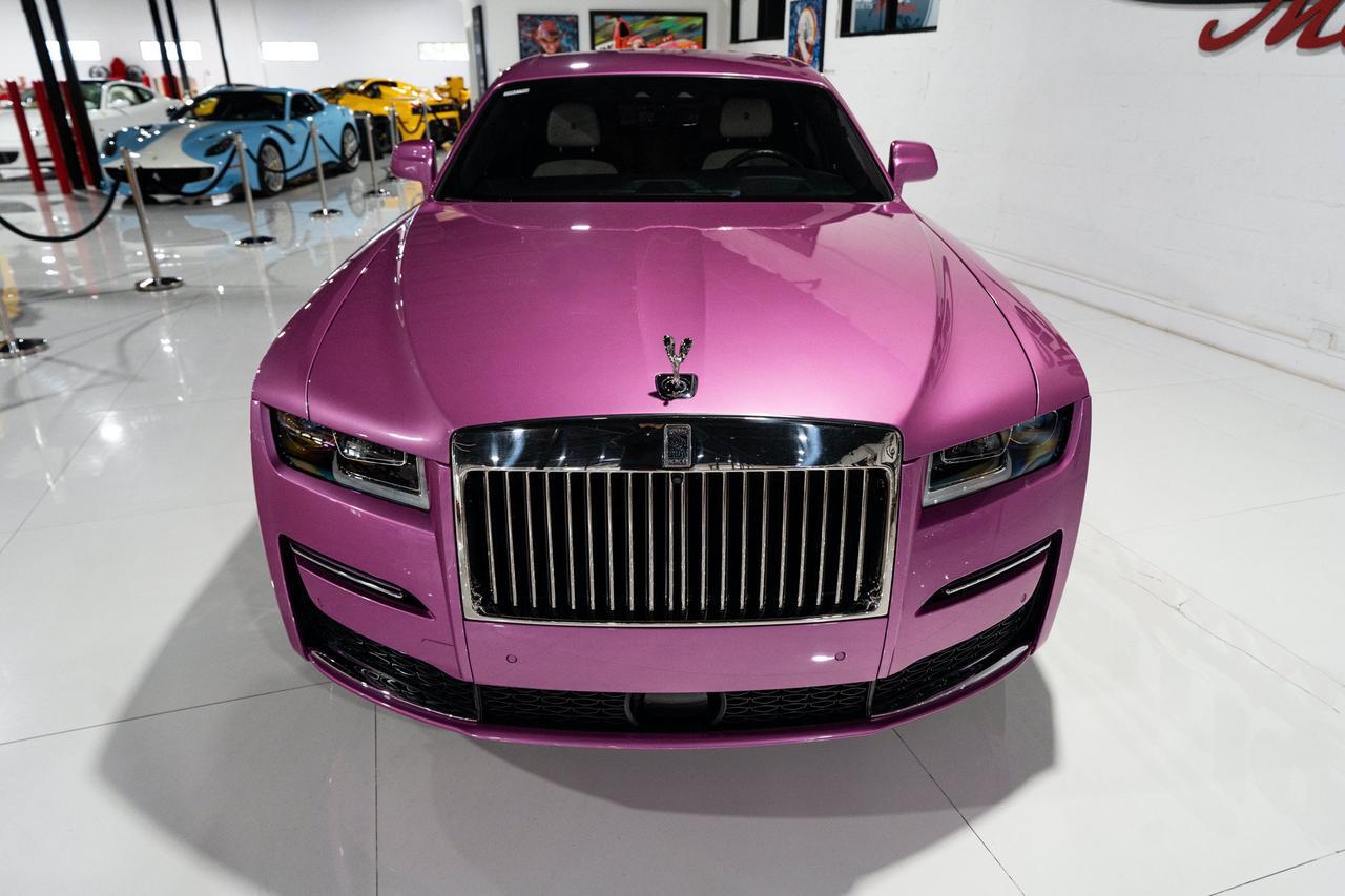 2021 Rolls-Royce Ghost ONE-OF-ONE! Ghost Package, Friskee Pink paint, bespoke interior, Bespoke Audio system AND MUCH MORE!