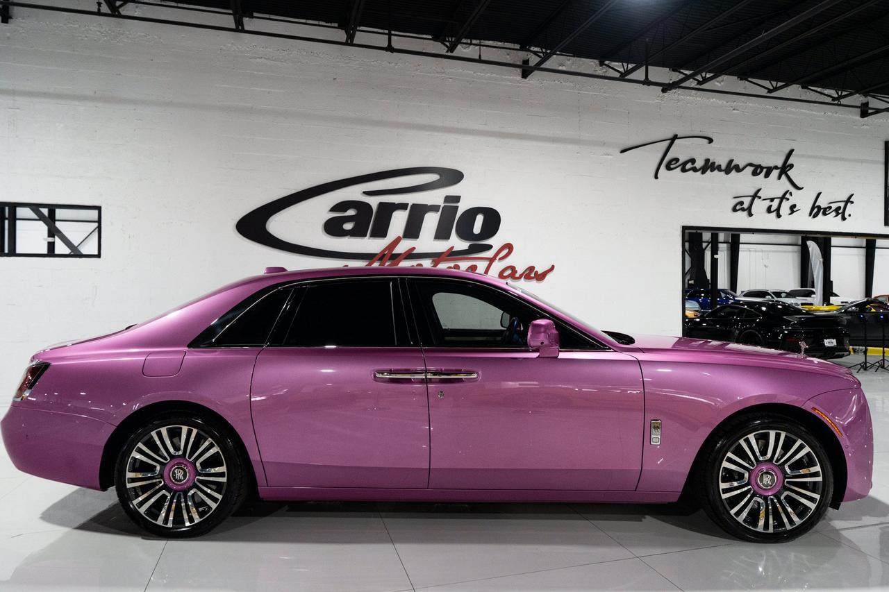 2021 Rolls-Royce Ghost ONE-OF-ONE! Ghost Package, Friskee Pink paint, bespoke interior, Bespoke Audio system AND MUCH MORE! Fort Lauderdale FL