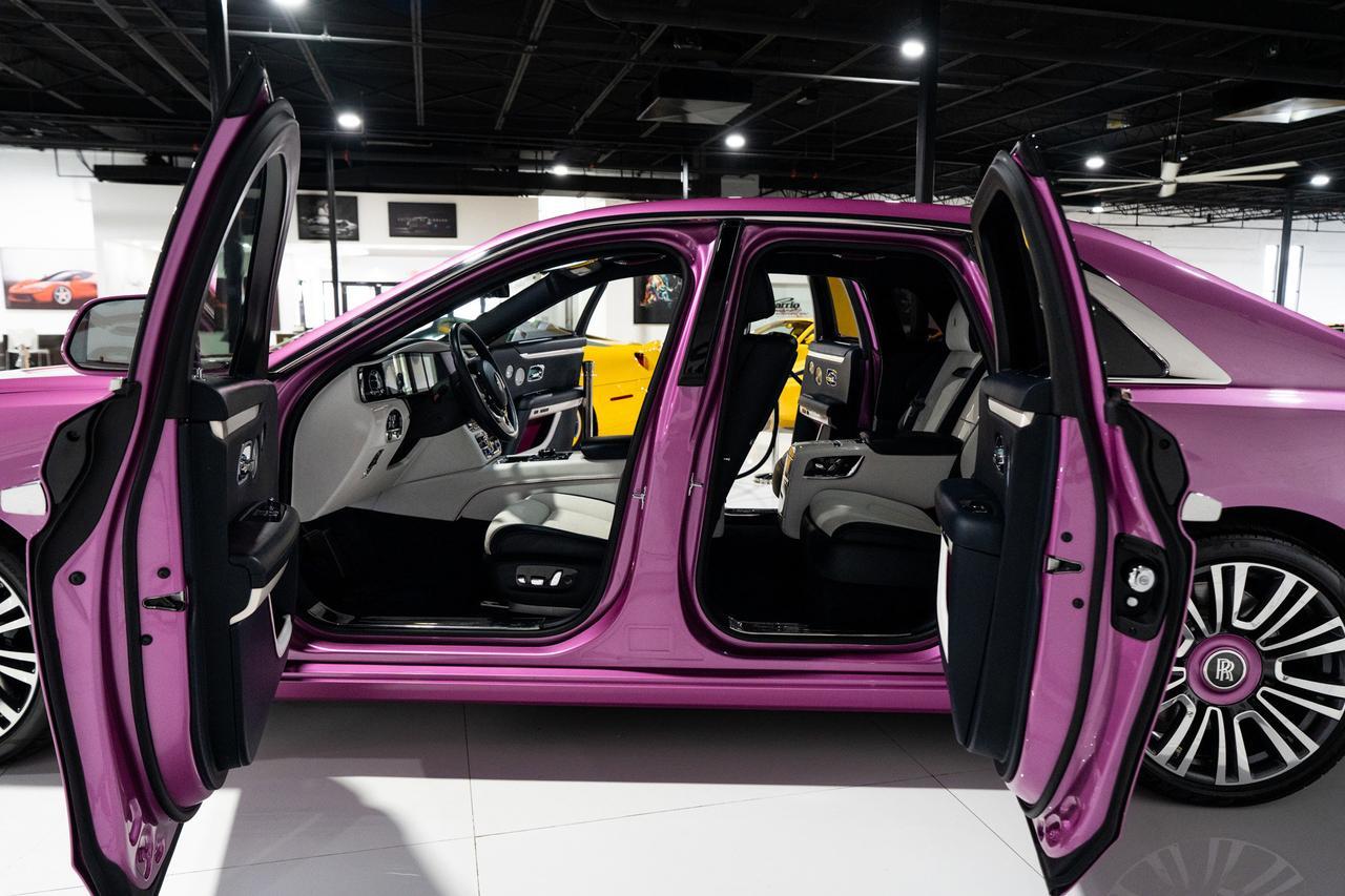 2021 Rolls-Royce Ghost ONE-OF-ONE! Ghost Package, Friskee Pink paint, bespoke interior, Bespoke Audio system AND MUCH MORE! Fort Lauderdale FL