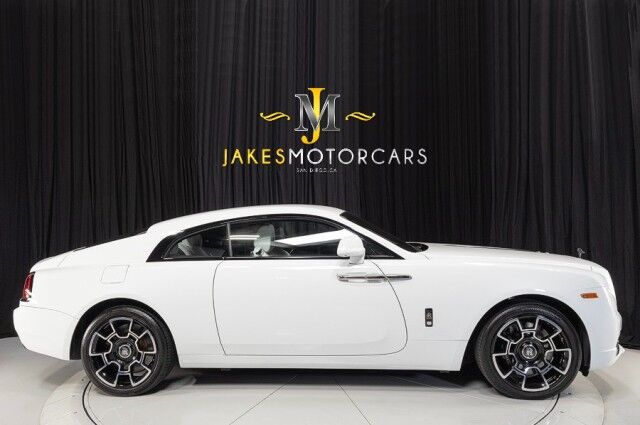2021 Rolls-Royce Wraith *BLACK BADGE* ($454,625 MSRP!) *1-OWNER* *WHITE ON WHITE* *$105,000 IN FACTORY OPTIONS!* San Diego CA
