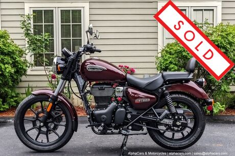2021 Royal Enfield Meteor 350 Stellar Red Boston MA