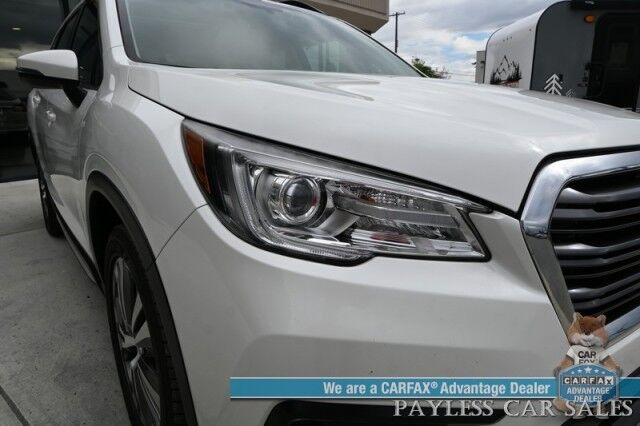 2021 Subaru Ascent Limited / AWD / Auto Start / Eye Sight Pkg / Heated Leather Seats & Steering / NAV / Sunroof / Harman Kardon Speakers / Adaptive Cruise / Lane Departure / Rear Captain Chairs / 3rd Row / Seats 6 / Tow Pkg / 1-Owner Anchorage AK