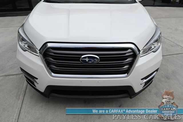 2021 Subaru Ascent Limited / AWD / Auto Start / Eye Sight Pkg / Heated Leather Seats & Steering / NAV / Sunroof / Harman Kardon Speakers / Adaptive Cruise / Lane Departure / Rear Captain Chairs / 3rd Row / Seats 6 / Tow Pkg / 1-Owner Anchorage AK