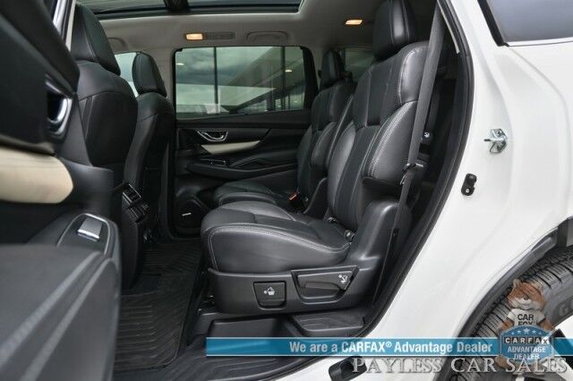 2021 Subaru Ascent Limited / AWD / Auto Start / Eye Sight Pkg / Heated Leather Seats & Steering / NAV / Sunroof / Harman Kardon Speakers / Adaptive Cruise / Lane Departure / Rear Captain Chairs / 3rd Row / Seats 6 / Tow Pkg / 1-Owner Anchorage AK
