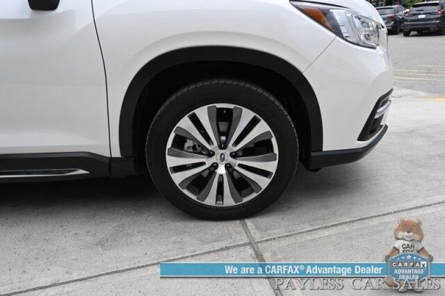2021 Subaru Ascent Limited / AWD / Auto Start / Eye Sight Pkg / Heated Leather Seats & Steering / NAV / Sunroof / Harman Kardon Speakers / Adaptive Cruise / Lane Departure / Rear Captain Chairs / 3rd Row / Seats 6 / Tow Pkg / 1-Owner Anchorage AK
