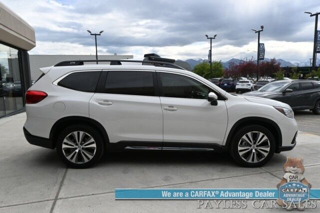 2021 Subaru Ascent Limited / AWD / Auto Start / Eye Sight Pkg / Heated Leather Seats & Steering / NAV / Sunroof / Harman Kardon Speakers / Adaptive Cruise / Lane Departure / Rear Captain Chairs / 3rd Row / Seats 6 / Tow Pkg / 1-Owner Anchorage AK