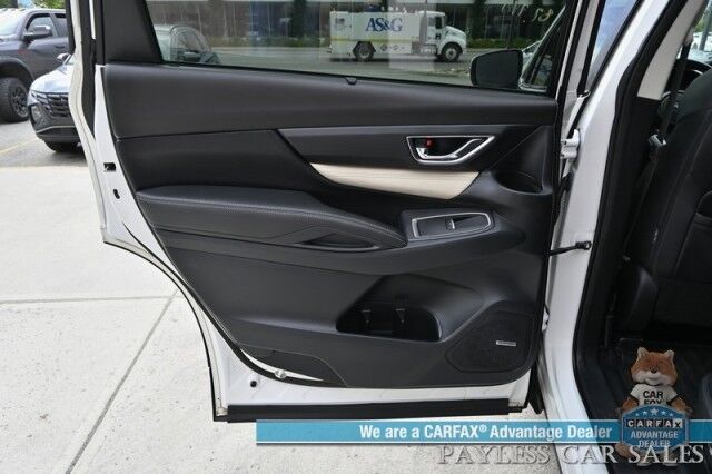 2021 Subaru Ascent Limited / AWD / Auto Start / Eye Sight Pkg / Heated Leather Seats & Steering / NAV / Sunroof / Harman Kardon Speakers / Adaptive Cruise / Lane Departure / Rear Captain Chairs / 3rd Row / Seats 6 / Tow Pkg / 1-Owner Anchorage AK