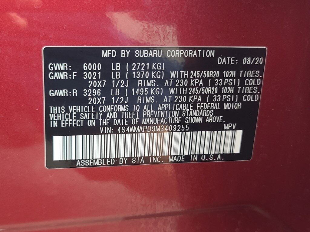 2021 Subaru Ascent Limited Springfield VA