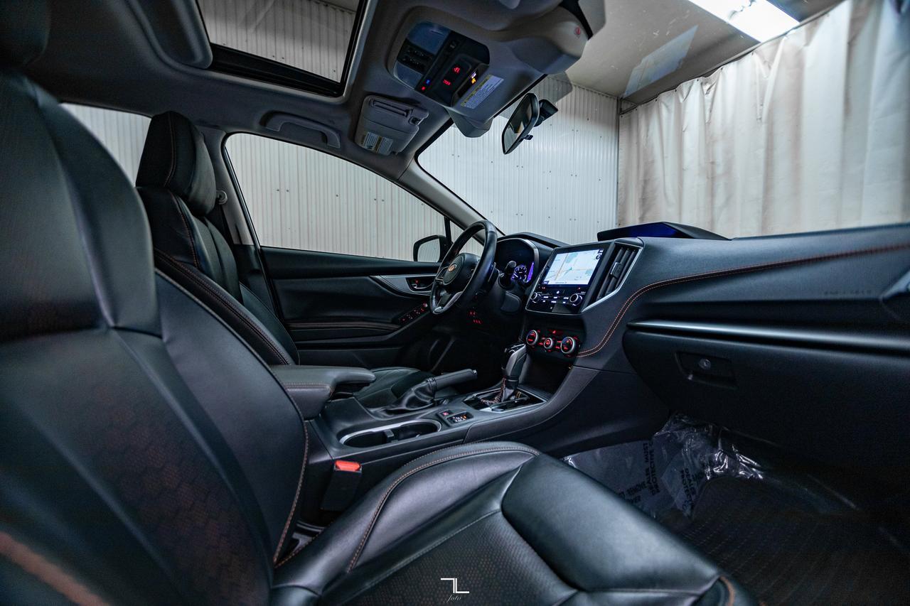 2021 Subaru Crosstrek AWD Limited w EyeSight Leather Roof Nav Level Kit Red Deer AB