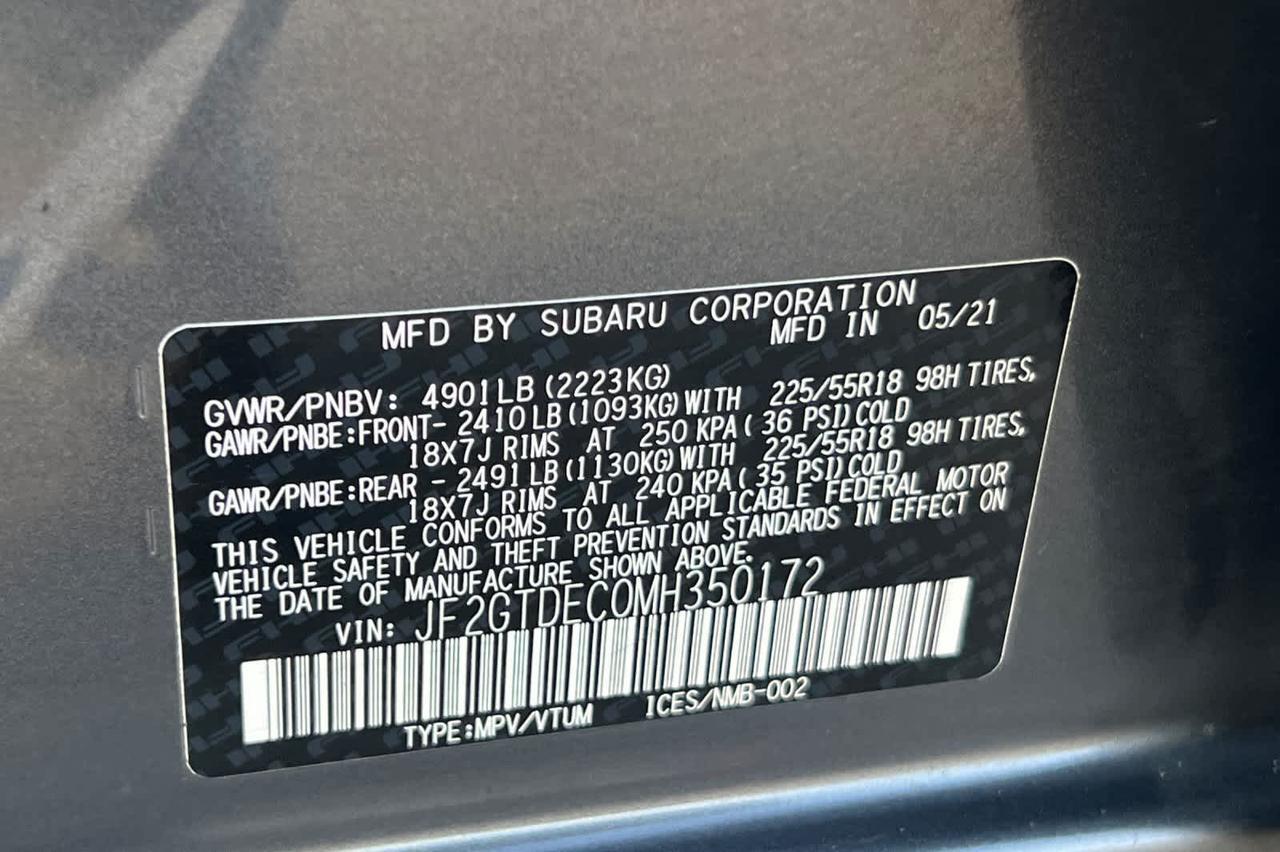 2021 Subaru Crosstrek Hybrid Roseville CA