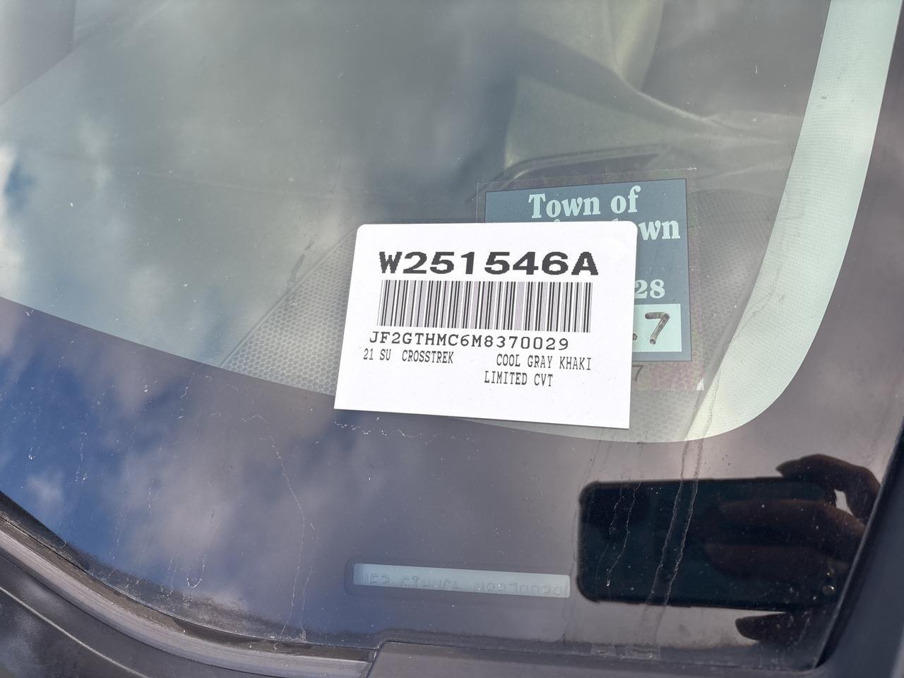 2021 Subaru Crosstrek Limited Hagerstown MD