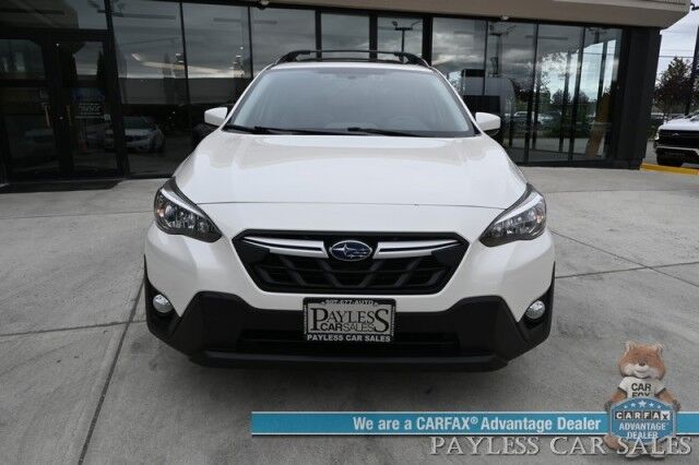 2021 Subaru Crosstrek Premium / AWD / Eye Sight Pkg / Power & Heated Cloth Seats / Sunroof / Adaptive Cruise / Lane Depart & Blind Spot / Apple CarPlay & Android Auto / Back Up Camera / Keyless Entry & Start / Luggage Rack / 1-Owner Anchorage AK