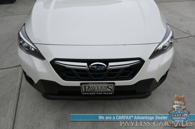 2021 Subaru Crosstrek Premium / AWD / Eye Sight Pkg / Power & Heated Cloth Seats / Sunroof / Adaptive Cruise / Lane Depart & Blind Spot / Apple CarPlay & Android Auto / Back Up Camera / Keyless Entry & Start / Luggage Rack / 1-Owner Anchorage AK