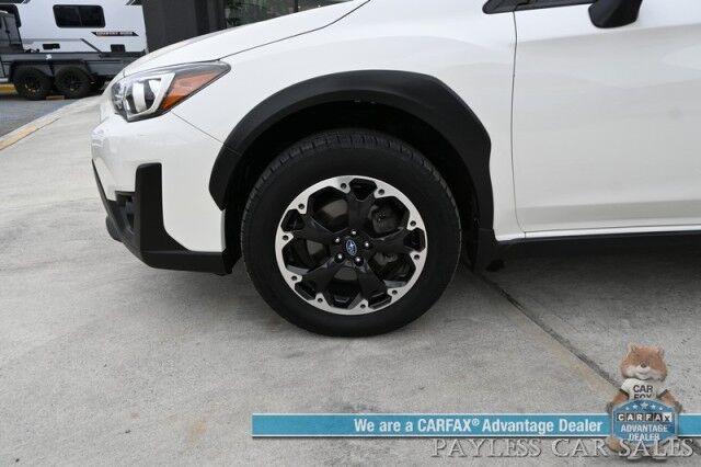 2021 Subaru Crosstrek Premium / AWD / Eye Sight Pkg / Power & Heated Cloth Seats / Sunroof / Adaptive Cruise / Lane Depart & Blind Spot / Apple CarPlay & Android Auto / Back Up Camera / Keyless Entry & Start / Luggage Rack / 1-Owner Anchorage AK