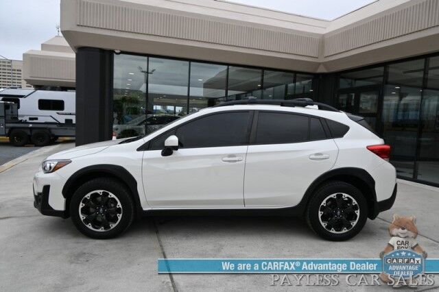 2021 Subaru Crosstrek Premium / AWD / Eye Sight Pkg / Power & Heated Cloth Seats / Sunroof / Adaptive Cruise / Lane Depart & Blind Spot / Apple CarPlay & Android Auto / Back Up Camera / Keyless Entry & Start / Luggage Rack / 1-Owner Anchorage AK