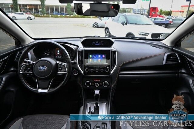2021 Subaru Crosstrek Premium / AWD / Eye Sight Pkg / Power & Heated Cloth Seats / Sunroof / Adaptive Cruise / Lane Depart & Blind Spot / Apple CarPlay & Android Auto / Back Up Camera / Keyless Entry & Start / Luggage Rack / 1-Owner Anchorage AK