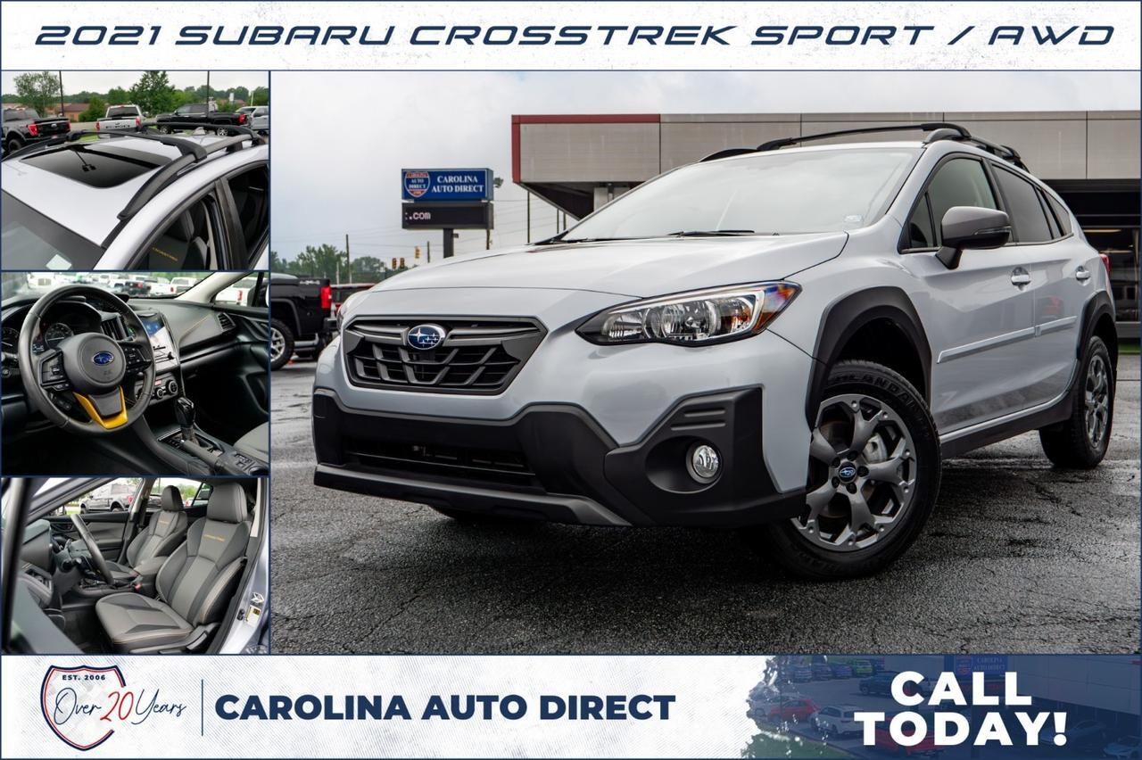 2021 Subaru Crosstrek Sport / AWD / Moonroof Package / Heated Seats!