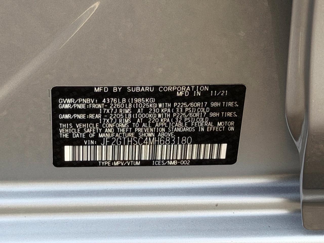 2021 Subaru Crosstrek Sport Springfield VA