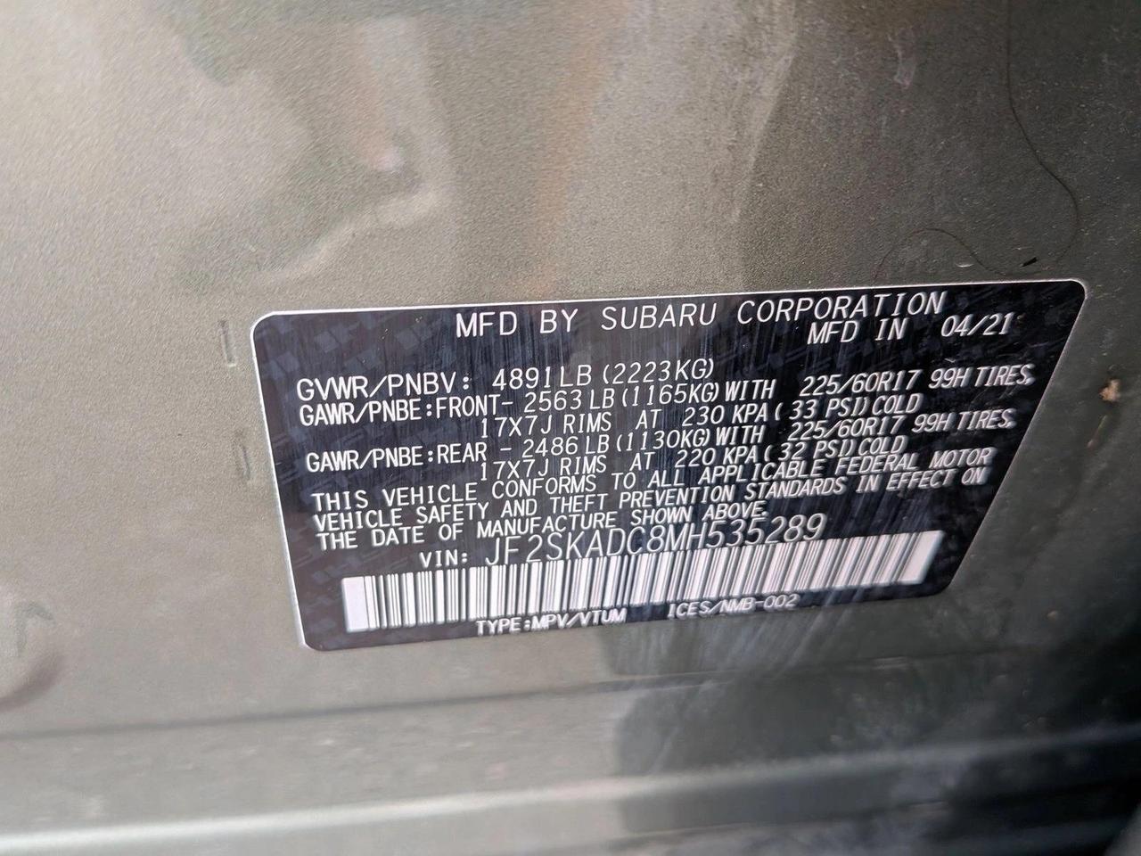 2021 Subaru Forester Roseville CA