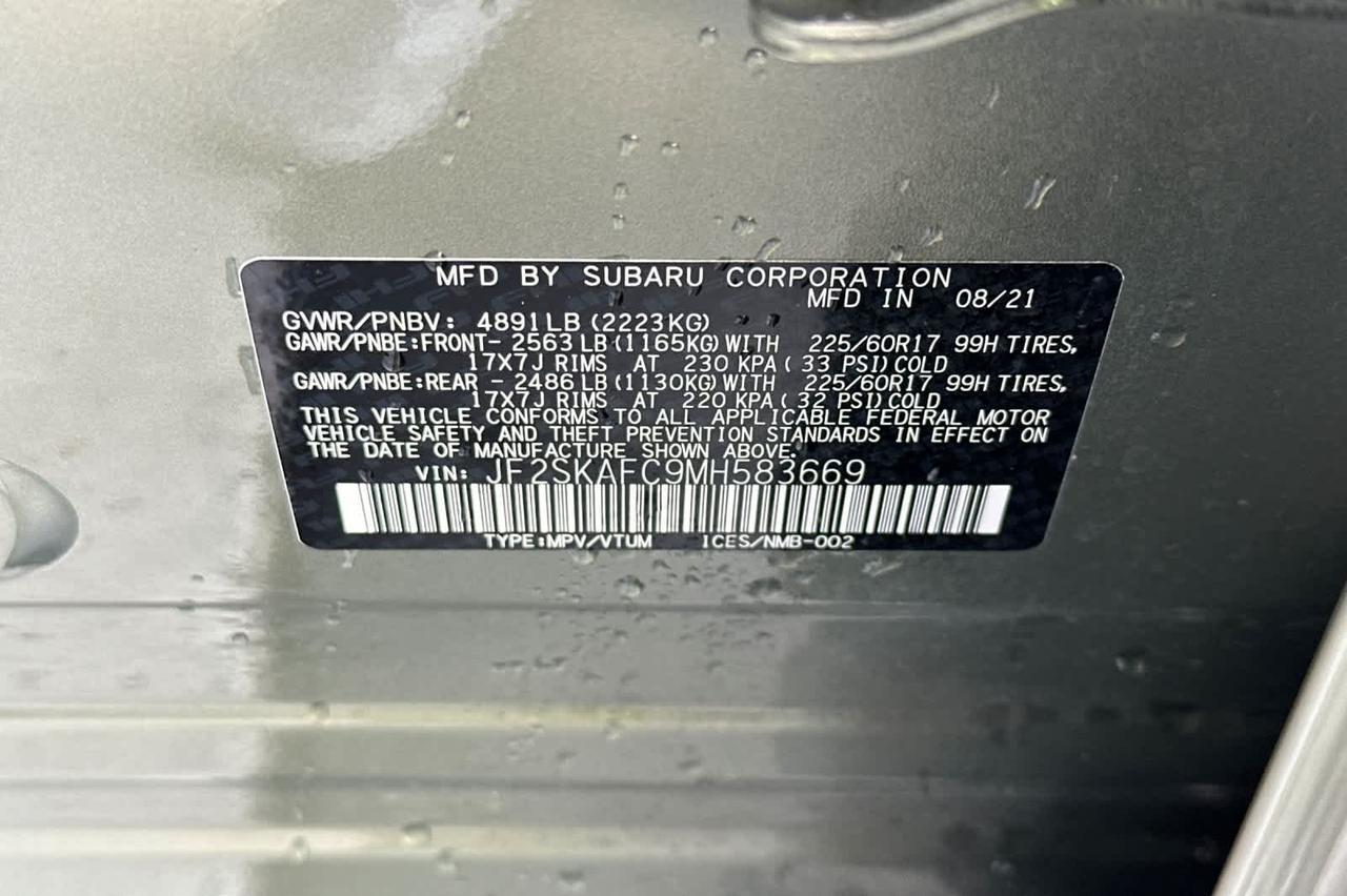 2021 Subaru Forester Premium Roseville CA