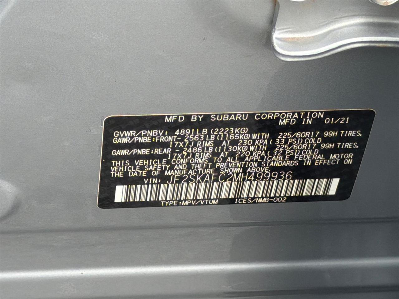 2021 Subaru Forester Premium Hagerstown MD