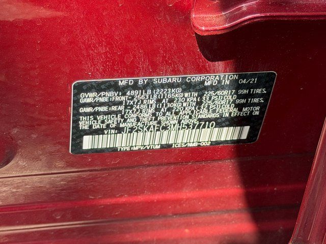2021 Subaru Forester Premium Springfield VA