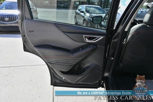 2021 Subaru Forester Sport / AWD / Eye Sight Pkg / Power & Heated Seats / Harman Kardon Speakers / Sunroof / Adaptive Cruise / Lane Depart & Blind Spot Alert / Apple CarPlay & Android Auto / Back Up Camera / 33 MPG / 1-Owner Anchorage AK