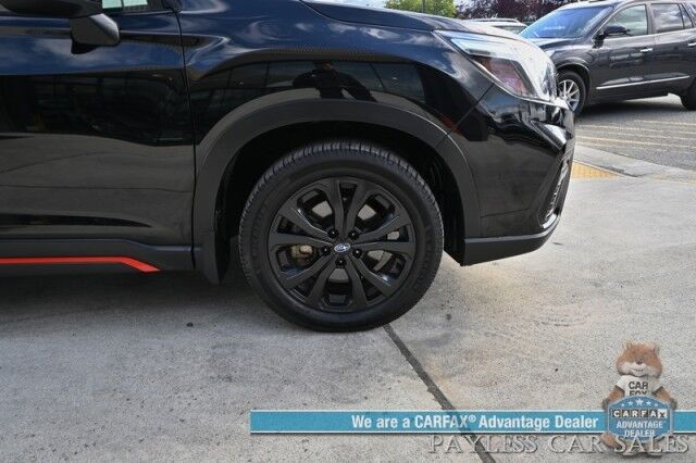 2021 Subaru Forester Sport / AWD / Eye Sight Pkg / Power & Heated Seats / Harman Kardon Speakers / Sunroof / Adaptive Cruise / Lane Depart & Blind Spot Alert / Apple CarPlay & Android Auto / Back Up Camera / 33 MPG / 1-Owner Anchorage AK