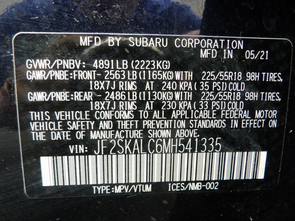 2021 Subaru Forester Sport AWD Fond du Lac WI