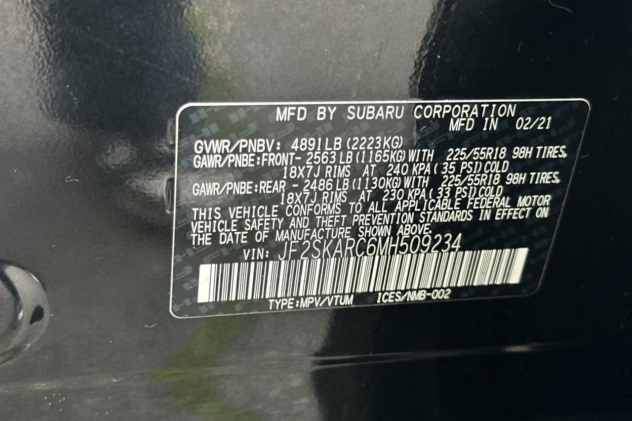 2021 Subaru Forester Sport Roseville CA