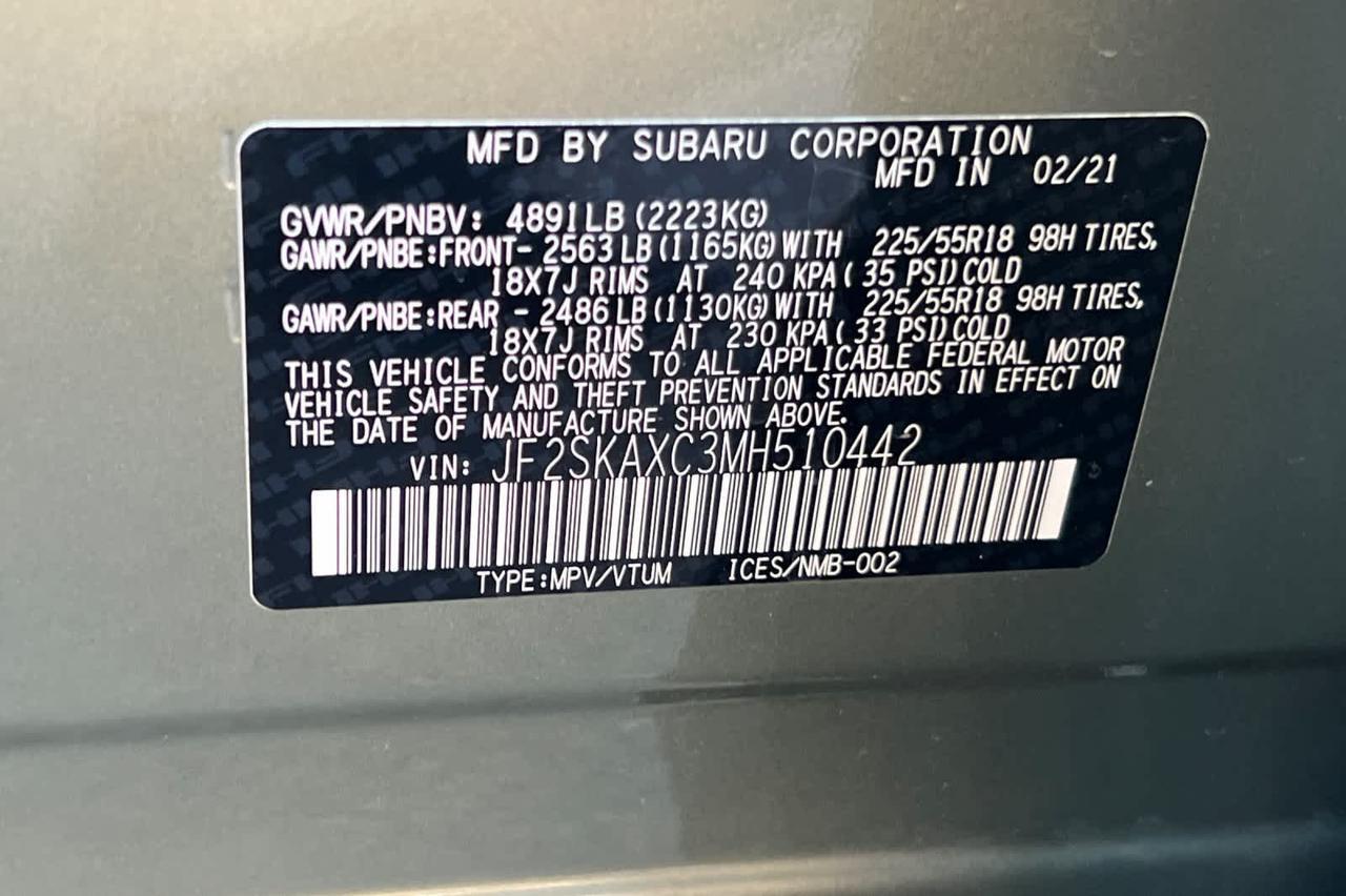 2021 Subaru Forester Touring Roseville CA