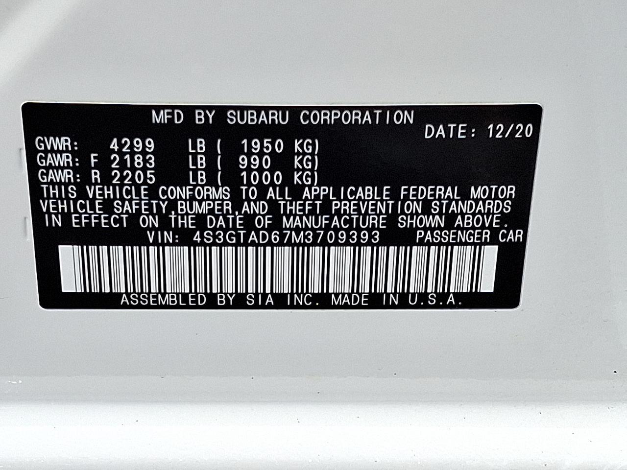 2021 Subaru Impreza Premium 5-Door Allentown PA