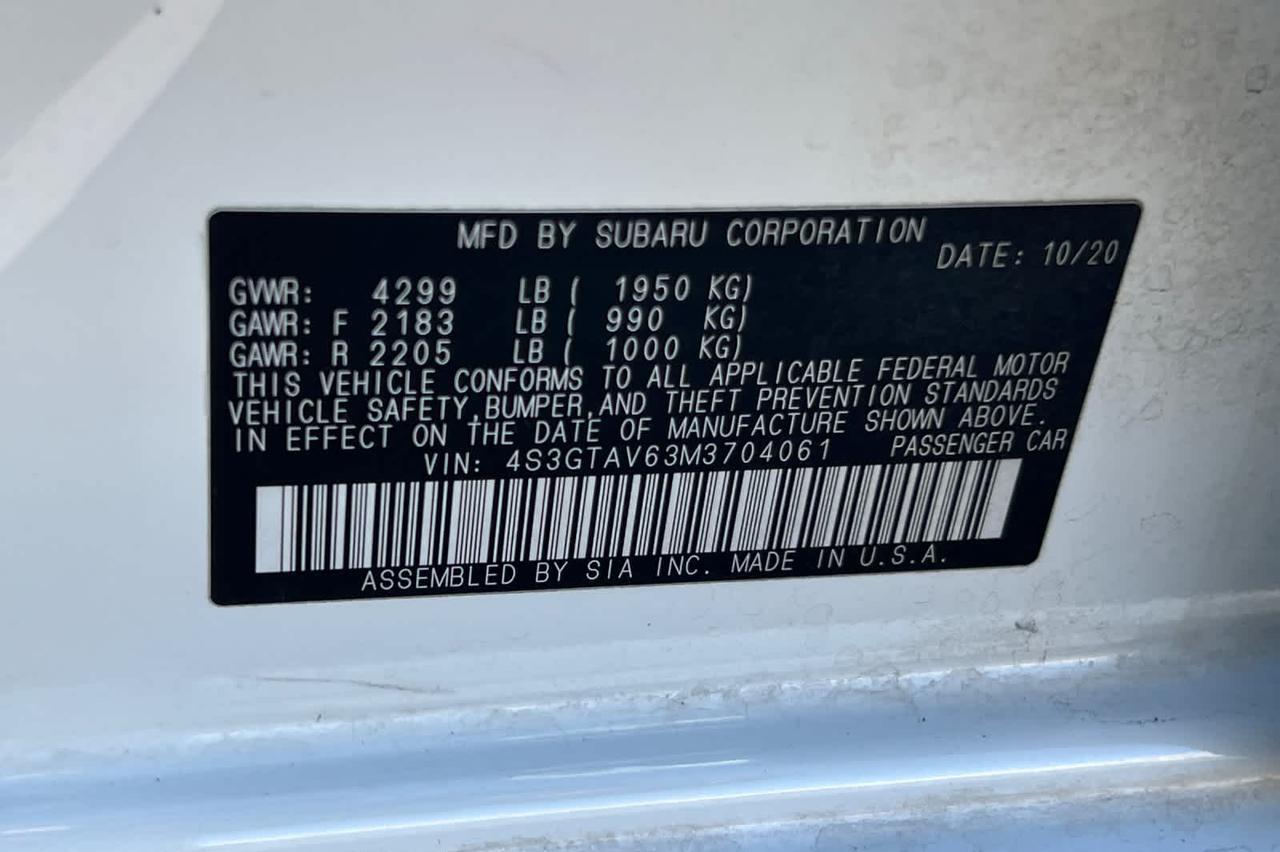 2021 Subaru Impreza Premium Roseville CA