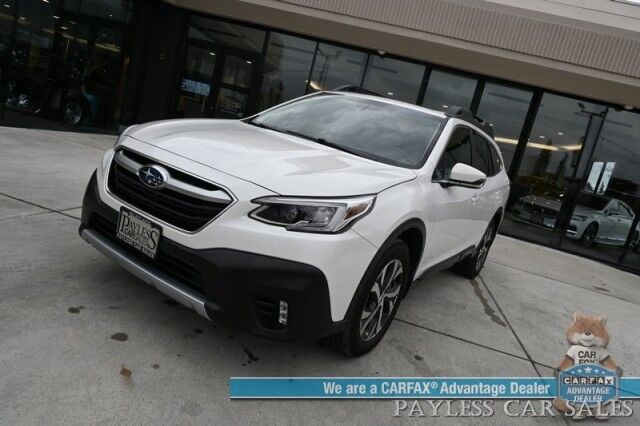 2021 Subaru Outback Limited XT / AWD / Auto Start / Front & Rear Heated Leather Seats / Heated Steering Wheel / NAV / Sunroof / Harman Kardon / Adaptive Cruise & Blind Spot Alert / Apple CarPlay & Android Auto / Back Up Cam / 30 MPG Anchorage AK 2021 Subaru Outback Limited XT / AWD / Auto Start / Front & Rear Heated Leather Seats / Heated Steering Wheel / NAV / Sunroof / Harman Kardon / Adaptive Cruise & Blind Spot Alert / Apple CarPlay & Android Auto / Back Up Cam / 30 MPG Anchorage AK