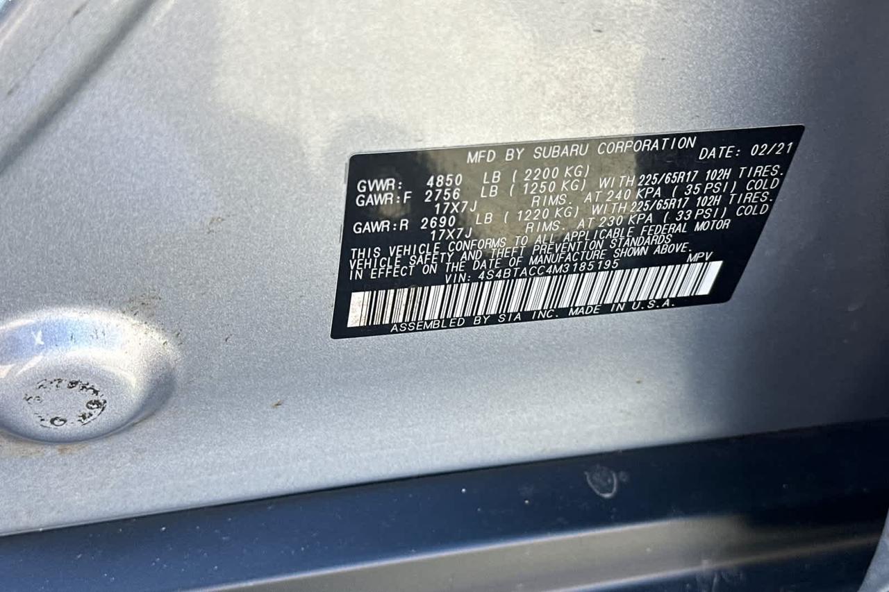 2021 Subaru Outback Premium Roseville CA