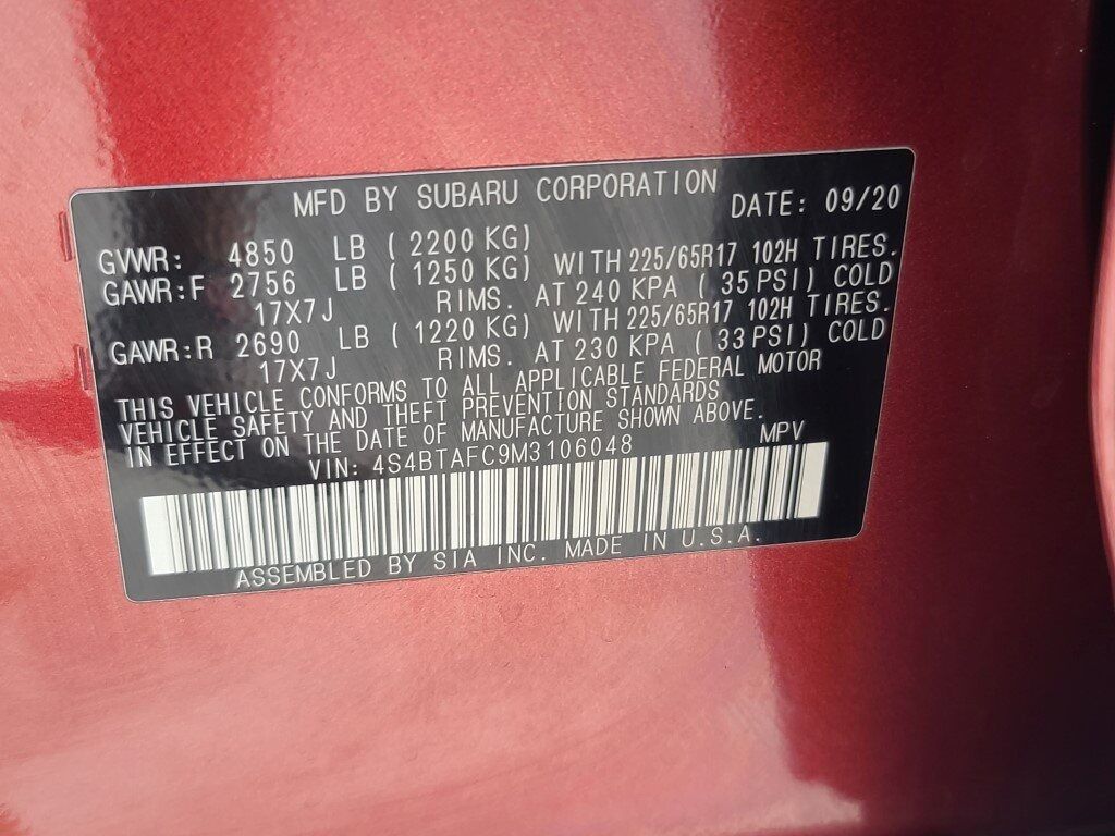 2021 Subaru Outback Premium Springfield VA