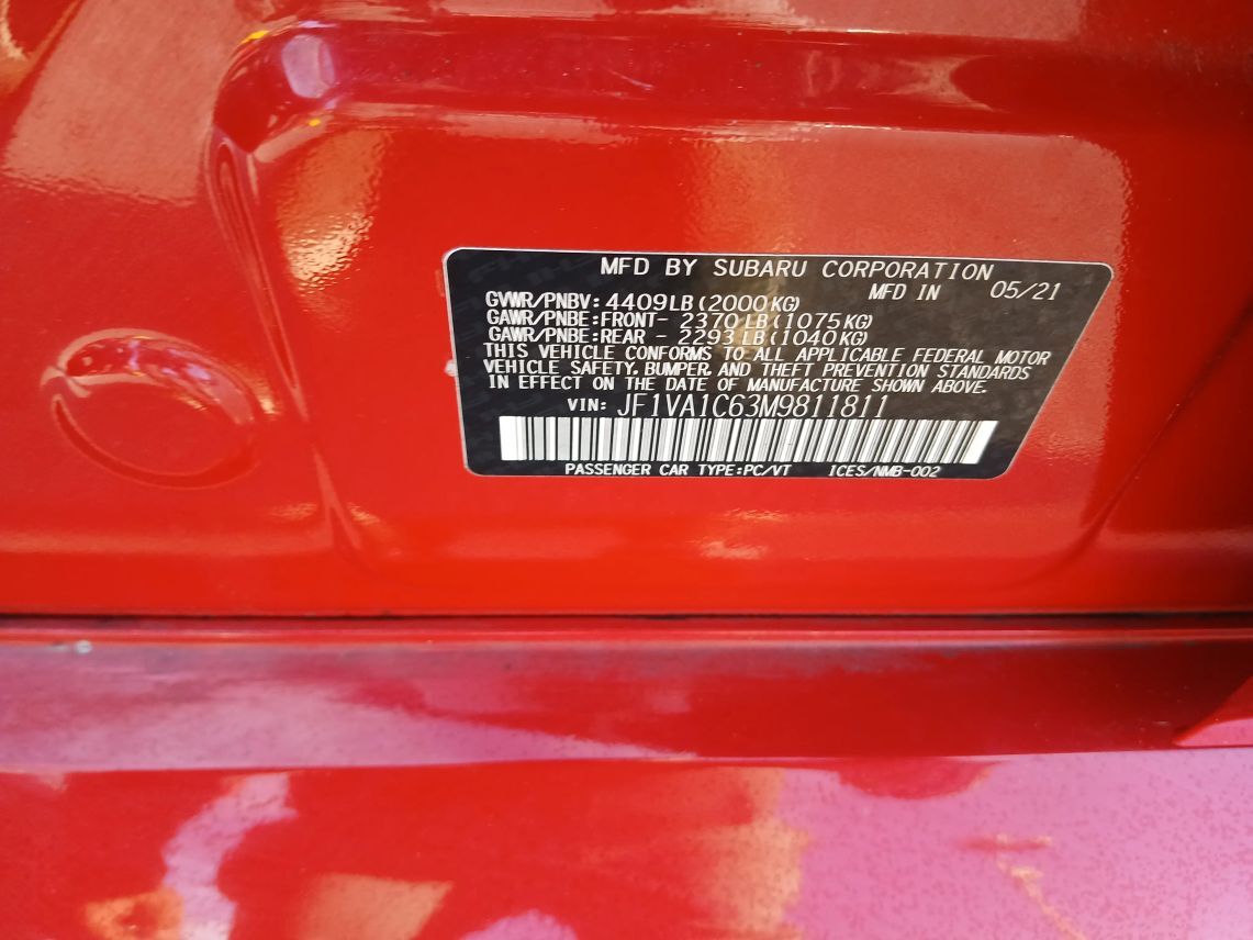 2021 Subaru WRX Premium Sedan 4D Maitland FL