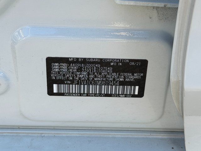 2021 Subaru WRX Premium Springfield VA