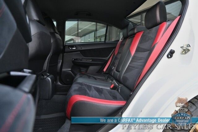2021 Subaru WRX STI / AWD / 6-SPD Manual / Power & Heated Alcantara Seats / Apple CarPlay & Android Auto / Bluetooth / Back Up Camera / Keyless Entry & Start / Cruise Control / 22 MPG / Low Miles / 1-Owner Anchorage AK
