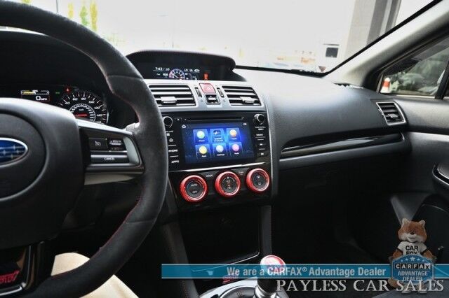2021 Subaru WRX STI / AWD / 6-SPD Manual / Power & Heated Alcantara Seats / Apple CarPlay & Android Auto / Bluetooth / Back Up Camera / Keyless Entry & Start / Cruise Control / 22 MPG / Low Miles / 1-Owner Anchorage AK