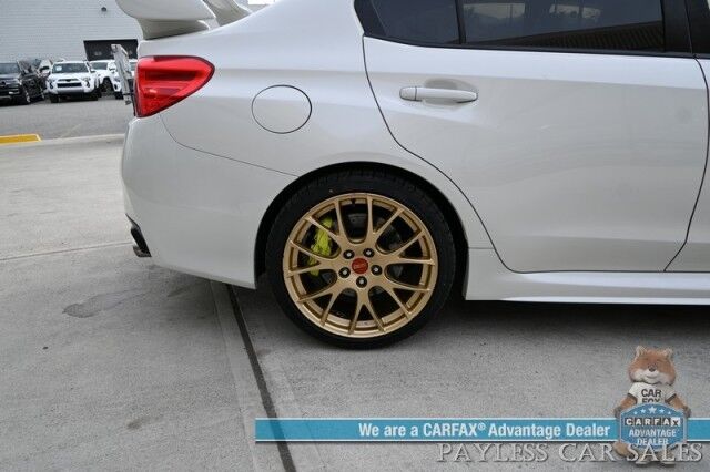 2021 Subaru WRX STI / AWD / 6-SPD Manual / Power & Heated Alcantara Seats / Apple CarPlay & Android Auto / Bluetooth / Back Up Camera / Keyless Entry & Start / Cruise Control / 22 MPG / Low Miles / 1-Owner Anchorage AK