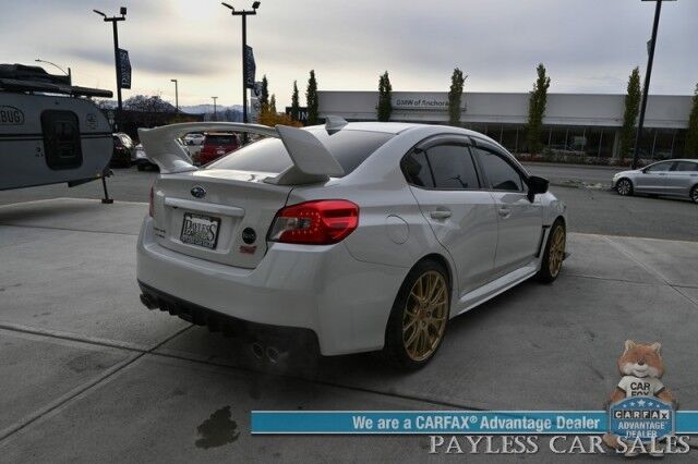 2021 Subaru WRX STI / AWD / 6-SPD Manual / Power & Heated Alcantara Seats / Apple CarPlay & Android Auto / Bluetooth / Back Up Camera / Keyless Entry & Start / Cruise Control / 22 MPG / Low Miles / 1-Owner Anchorage AK