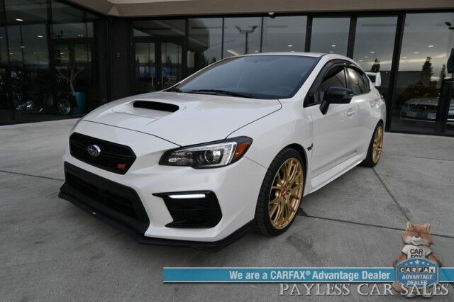 2021 Subaru WRX STI / AWD / 6-SPD Manual / Power & Heated Alcantara Seats / Apple CarPlay & Android Auto / Bluetooth / Back Up Camera / Keyless Entry & Start / Cruise Control / 22 MPG / Low Miles / 1-Owner Anchorage AK